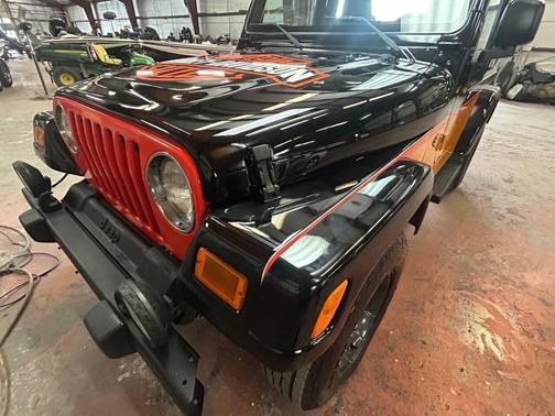 Black 2003 Jeep Wrangler Sahara