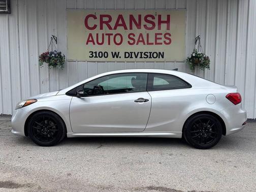 Bright Silver 2015 Kia Forte Koup SX