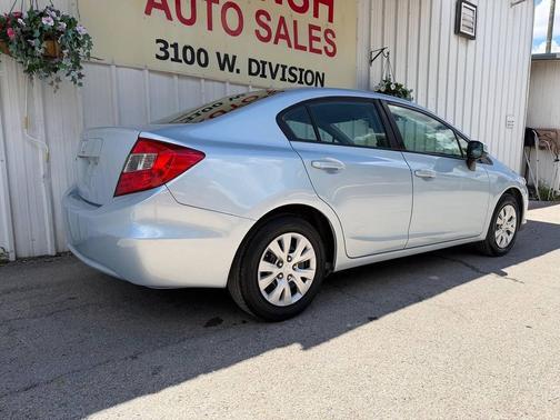 Blue 2012 Honda Civic LX