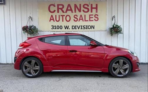 Boston Red 2015 Hyundai Veloster Turbo