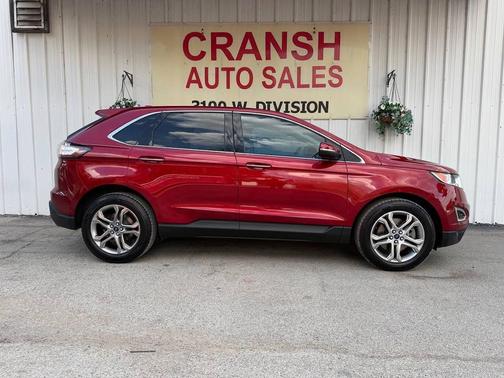 Ruby Red Metallic Tinted Clearcoat 2015 Ford Edge Titanium