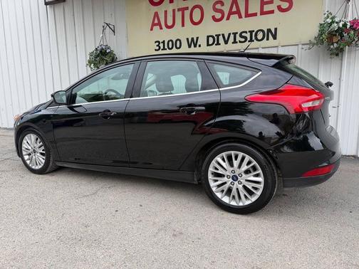 Shadow Black 2017 Ford Focus Titanium