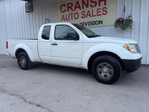 Glacier White 2017 Nissan Frontier S