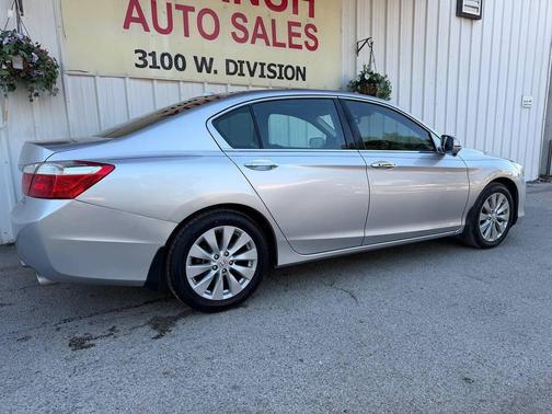 Alabaster Silver Metallic 2014 Honda Accord Touring