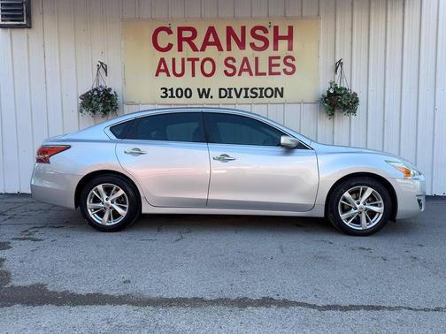 Brilliant Silver Metallic 2014 Nissan Altima 2.5 SV