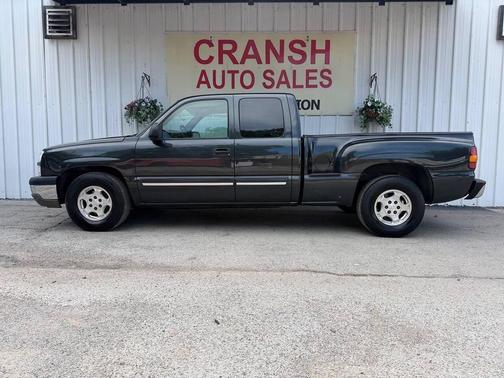 Gray 2004 Chevrolet Silverado 1500 LS Extended Cab