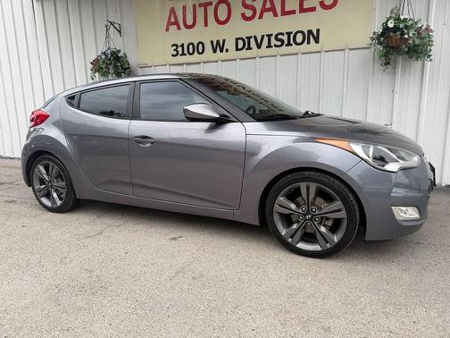 Triathlon Grey 2016 Hyundai Veloster Base
