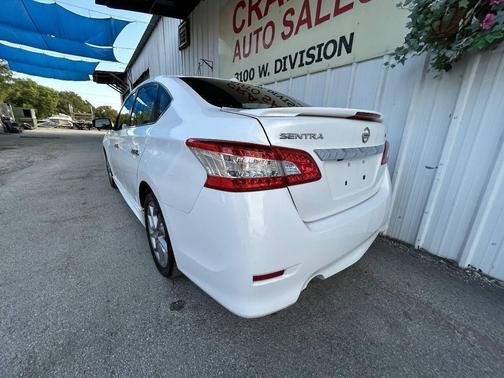 Aspen White 2015 Nissan Sentra SR