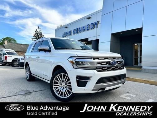 STAR WHITE MET TRI-COAT 2022 Ford Expedition PLATINUM