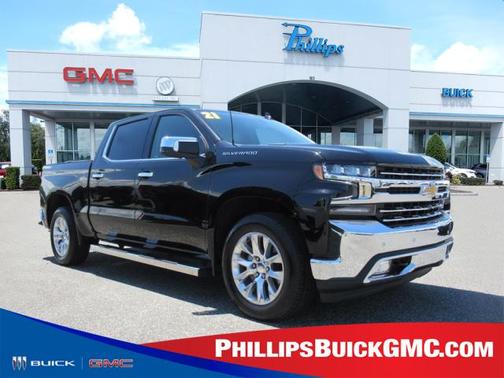 Mosaic Black Metallic 2021 Chevrolet Silverado 1500 LTZ