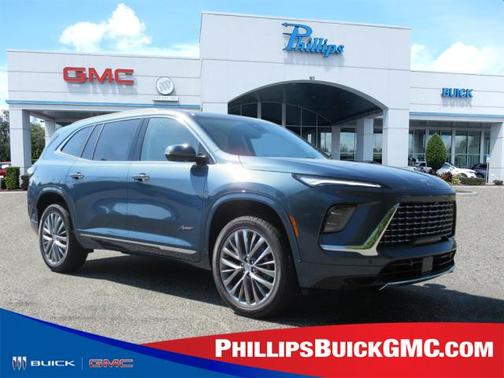 ocean blue metallic 2026 Buick Enclave Avenir
