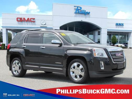 Carbon Black Metallic 2011 GMC Terrain SLT-2