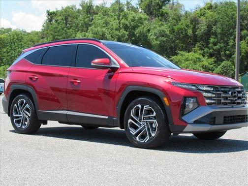Ultimate Red 2025 Hyundai TUCSON Limited