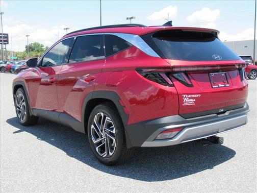 Ultimate Red 2025 Hyundai TUCSON Limited