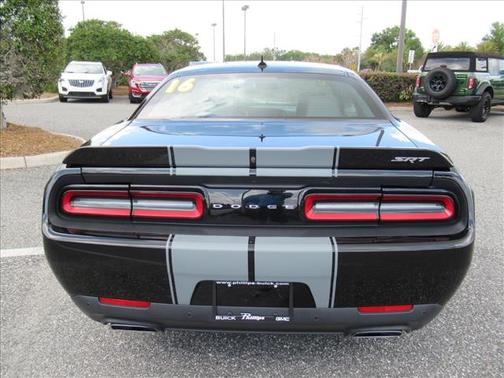 Pitch Black Clearcoat 2016 Dodge Challenger SRT 392