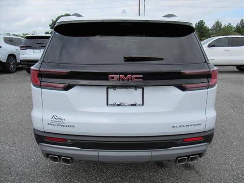 Glacier White Tricoat 2026 GMC Acadia Elevation FWD