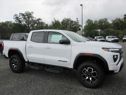 Summit White 2026 GMC Canyon AT4X