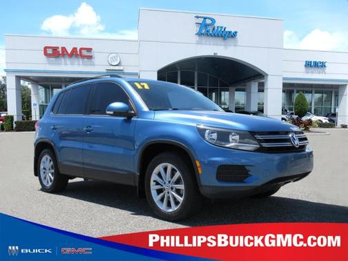 Pacific Blue 2017 Volkswagen Tiguan 2.0T S
