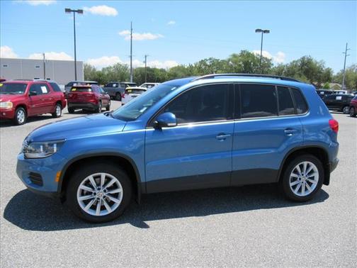 Pacific Blue 2017 Volkswagen Tiguan 2.0T S