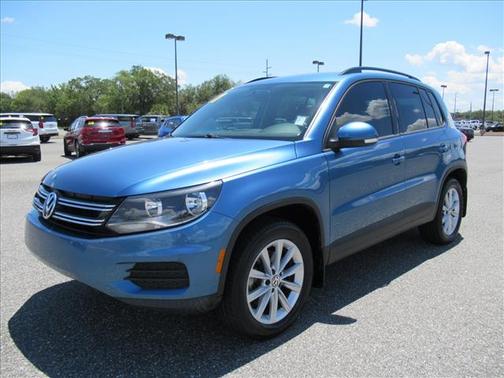 Pacific Blue 2017 Volkswagen Tiguan 2.0T S