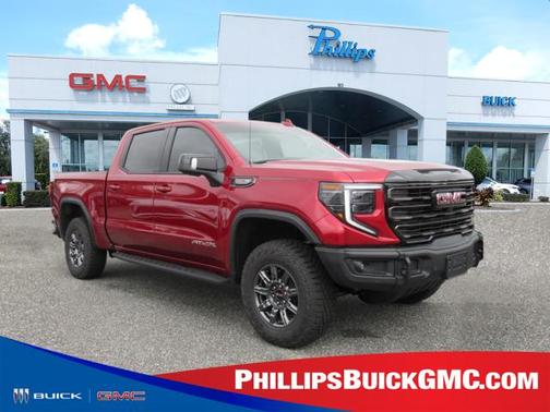 Volcanic Red Tintcoat 2026 GMC Sierra 1500 AT4X Truck