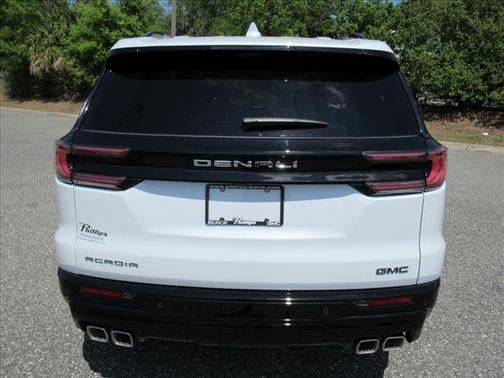 Glacier White Tricoat 2026 GMC Acadia Denali