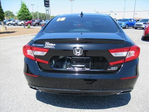 Crystal Black Pearl 2018 Honda Accord Sport 2.0T