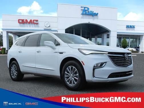 Summit White 2023 Buick Enclave Essence FWD