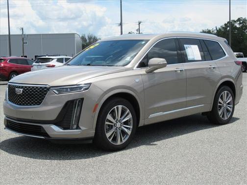 Latte Metallic 2022 Cadillac XT6 Premium Luxury FWD