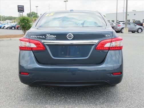 Graphite Blue 2015 Nissan Sentra SV