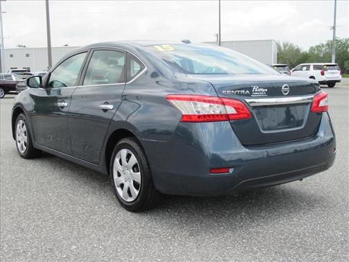 Graphite Blue 2015 Nissan Sentra SV