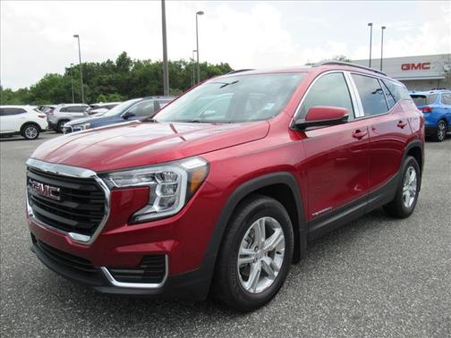 Volcanic Red Tintcoat 2024 GMC Terrain SLE