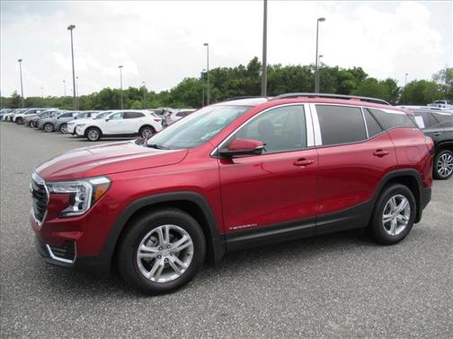 Volcanic Red Tintcoat 2024 GMC Terrain SLE