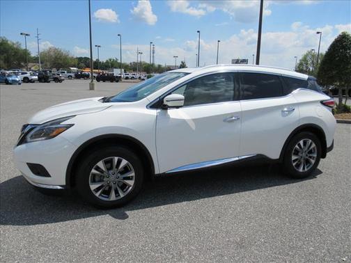 Pearl White 2018 Nissan Murano SL