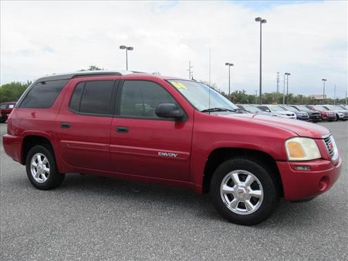 Magnetic Red Metallic 2004 GMC Envoy XUV SLE