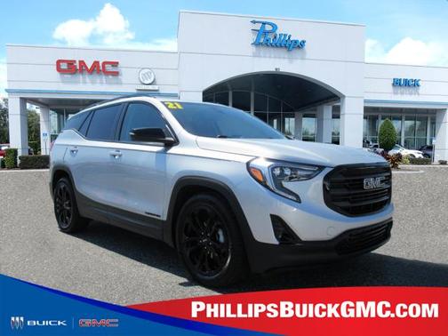 Quicksilver Metallic 2021 GMC Terrain SLT