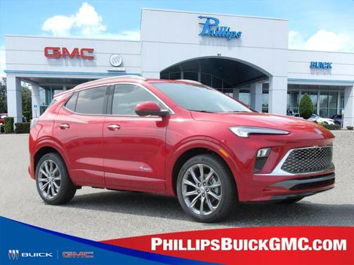Brilliant Red 2026 Buick Encore GX Avenir