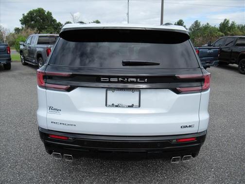 Glacier White Tricoat 2026 GMC Acadia Denali