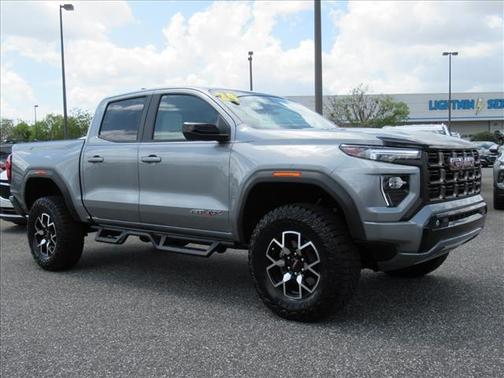 Sterling Metallic 2024 GMC Canyon AT4X