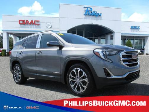 Satin Steel Metallic 2018 GMC Terrain SLT