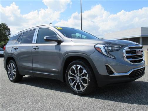 Satin Steel Metallic 2018 GMC Terrain SLT