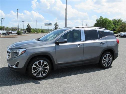Satin Steel Metallic 2018 GMC Terrain SLT
