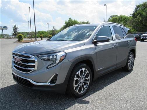 Satin Steel Metallic 2018 GMC Terrain SLT