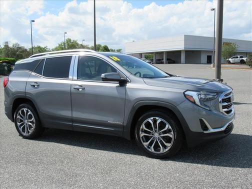 Satin Steel Metallic 2018 GMC Terrain SLT