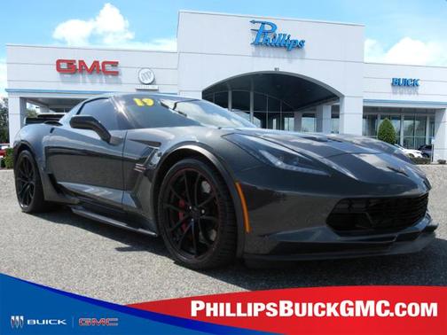 Watkins Glen Gray Metallic 2019 Chevrolet Corvette Grand Sport
