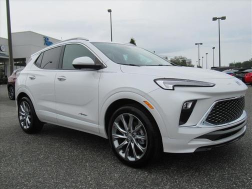 White Frost Tricoat 2024 Buick Encore GX Avenir