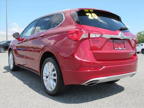Chili Red Metallic 2020 Buick Envision AWD Premium II