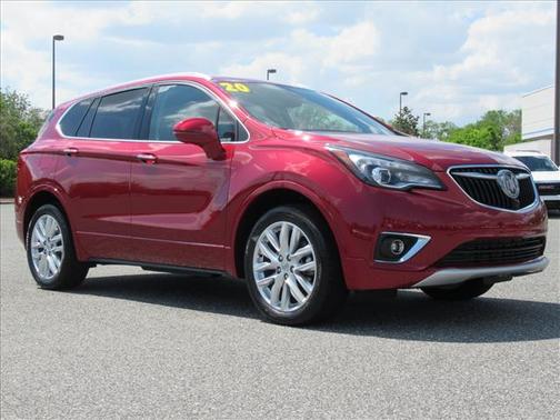 Chili Red Metallic 2020 Buick Envision AWD Premium II