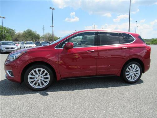 Chili Red Metallic 2020 Buick Envision AWD Premium II