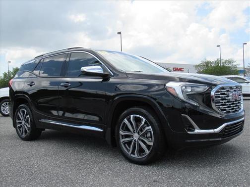 Ebony Twilight Metallic 2018 GMC Terrain Denali
